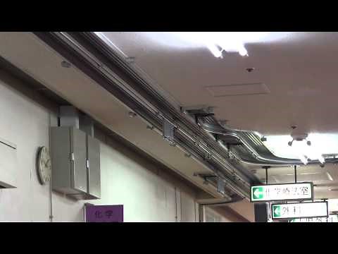 サイクリストの休日 病院のモノレール カルテ搬送器 ダイフク テレリフト Telelift エアシューター 気送管 エアシュート pneumatic tube