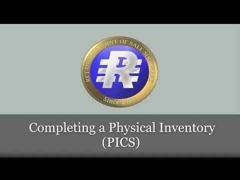 How to use RetailEdge Physical Inventory Collection System (PICS) -- Full Video