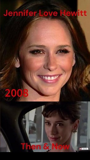 Jennifer Love Hewitt then and now #jennifer #love #hewitt #actress #hollywood