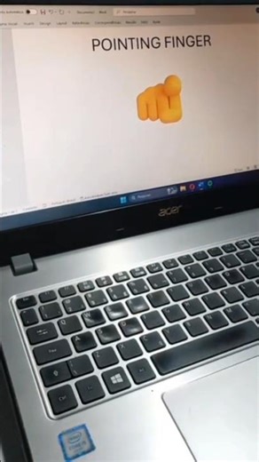How to create a Pointing Finger Emoji in MS Word?🫵🏻#shortcut#msword#shorts