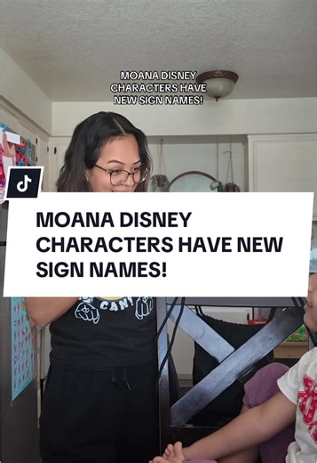 New ASL Sign Names for Moana Disney Characters