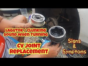 LAGUTOK / CLUNKING SOUND WHEN TURNING | HOW TO REPLACE THE CV JOINT OF TOYOTA VIOS & OTHER CAR MODEL
