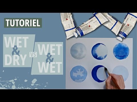 Beginner tutorial - Watercolor BASICS exercise