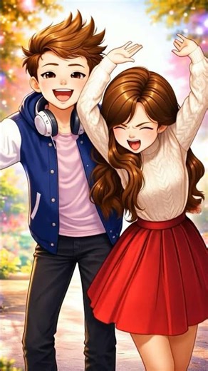 Romantic Happiness Dance with My Girlfriend 💃❤️ #Shorts