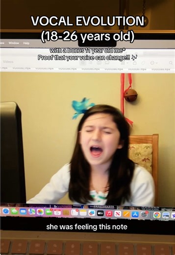 Vocal Evolution as a professional musical theatre actress! 🎭 *not a vocal coach/teacher by FAR so these are my best guesses at what was happening in my voice at the time. If anyone knows more, share away 💌* This is also not to say that where I’m at now is perfect or “finished”, but it’s been incredible to take a step back and see how far I’ve come ♡ From the girl who grew up loving musicals but had never been in one (had always kept singing and acting seperate), to the girl who took the leap o