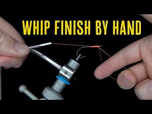 Whip Finish By Hand - How To Whip Finish Without A Tool - Fly Tying Quick Tips
