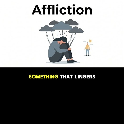 AFFLICTION Meaning In English | The Weight Of Suffering ⛈️