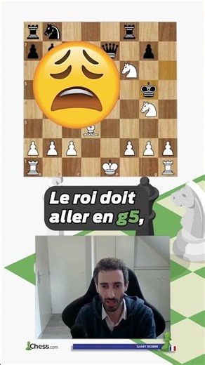 Il sacrifie sa dame et part à la chasse au roi