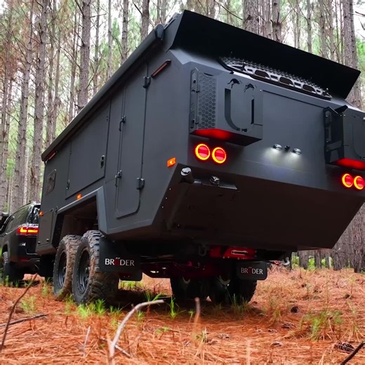 Experience adventure like never before with Bruder’s rugged and luxurious off-road trailers. Bruder trailers are crafted to conquer the world’s toughest landscapes with ease. From military-grade suspension to handcrafted interiors, our trailers are built for those who demand the best in off-road performance and comfort. | Bruder X