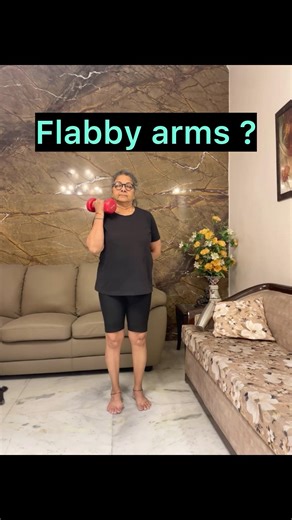 Part 1 -Want firm tight biceps? #physicaltherapysession #ytshorts #seniorhealth # NandniNWalia