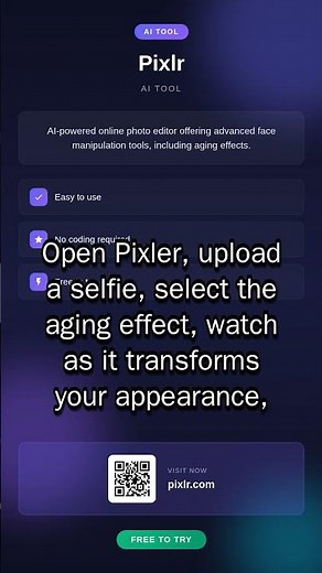 "Pixlr: Age Yourself in Seconds for Free"