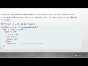 Change Background Video in React on Mouse Hover Efficiently