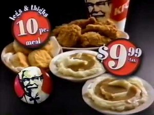 2001 KFC Commercial: $9.99 Deal - Aired October 14, 2001