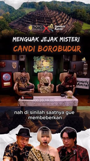 Detektif Astral on Instagram: "Vision demi vision pun hadir silih berganti… Namun, apa yang sebenarnya ditunjukkan oleh semua itu? 📺 Saksikan EEC: MENGUAK JEJAK MISTERI CANDI BOROBUDUR 🔗 bit.ly/astralborobudur 🎧 Hanya di @noice.id – Detektif Astral #detektifastral #borobudur #ekstraterestrial #noice #sejarah #nusantara #fyp #misteri #podcast"