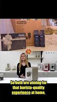 DeLonghi Eletta Fully Automatic Espresso, Cap... VS Bosch TIU20508 300 Series Espresso Machine