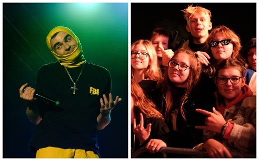 Koncert Maty w Białymstoku. Raper zgromadził pod sceną tysiące fanów. Zobacz, co działo się przy Słonecznej (zdjęcia)