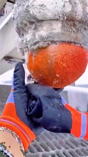 ₹20 Ball That Saves Lakhs 😳 Concrete Cleaning Secret #shorts