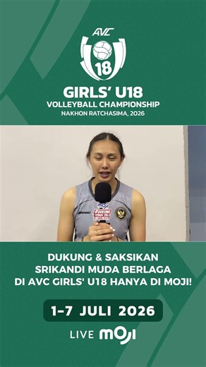 Support and watch the journey of the young Indonesian heroines at the AVC Girls' U18 #shorts