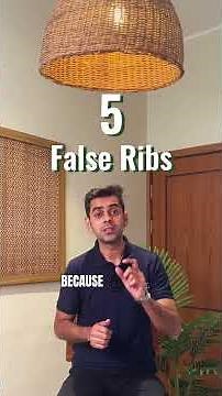 Why are some ribs called 'FALSE'? MDCAT Biology with Sir Akbar