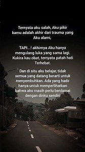 Kukira Kamu Obat, Ternyata Luka Lagi…