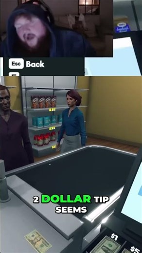 Supermarket Simulator Theft Accusation and Unexpected Escape!