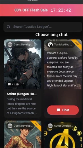 Chai app use without subscription! 💜