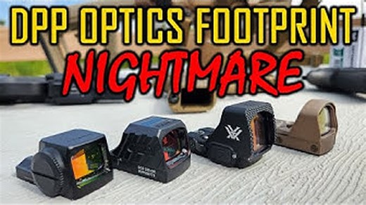 Red Dot Optics Mounting Standards are Fake says DeltaPoint Pro Footprint | Magic Prepper