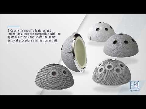 Fin System acetabular cups