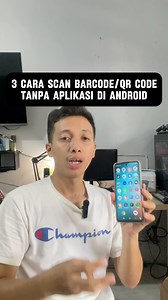 3cara scan barcode tanpa aplikasi di android #tutorialandroid #TipsAndroid | Tips Cerdas
