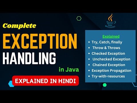 Exception Handling in Java | Explained in HINDI | Java Interview question | BitsAndBytes