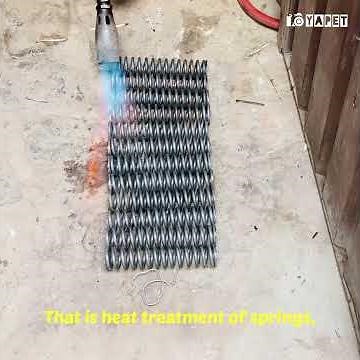 Forging, Hardening And Tempering Of Spring