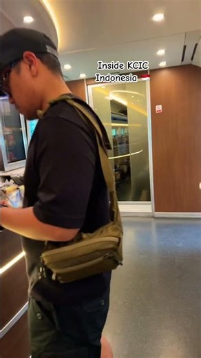 Trip KCIC part 9 Inside KCIC Indonesia #video #shortvideo #travel #train #KCIC #trip #bullettrains