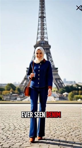 Suede Trim Denim Shirt 😍👖 Style That Buttons Up Your Day!