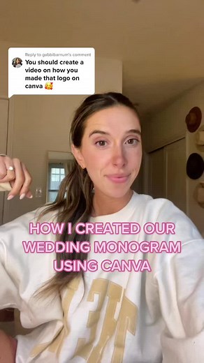 Creating a Stunning Wedding Monogram with Canva