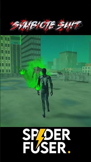 Black Suit to Symbiote Transformation! | Spider Fuser Mods Showcase 🔥