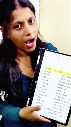 🔥Scroll karte karte Header gayab ho jata hai ab nahin hoga🤟||#excel