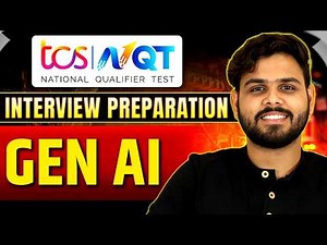 TCS NQT 2026 🚀 Gen AI Day 03 | Interview Preparation Start | How To Crack TCS NQT Interview?