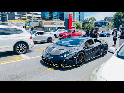 Ferrari 488 Pista & Lamborghini Huracán at the Fouché Motors Valentine’s Day Car Meet 💝🔥