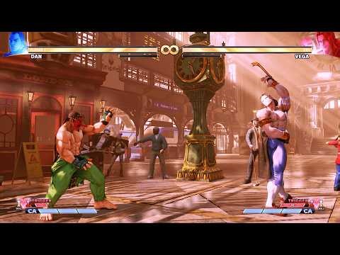 Mask Dan vs Vega (Hardest) - Street Fighter 5. | Epic Battle