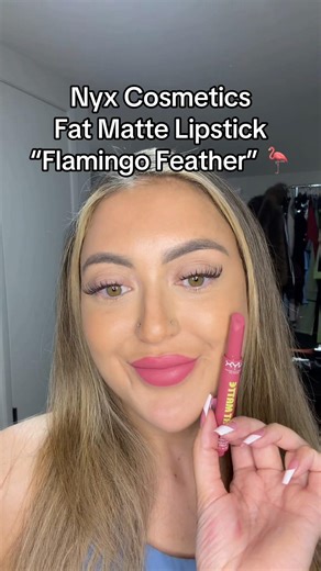 Nyx Cosmetics Fat Matte Lipstick “Flamingo Feather” 🦩