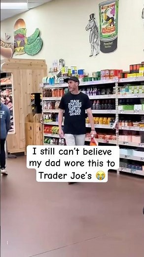Trader Joe’s Was NOT Ready for This 😭 #shorts #shortvideos #viral #publicreaction #dad #funny
