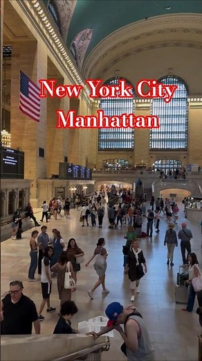 Inside Grand Central Terminal – New York’s Most Iconic Train Station #newyork #usa