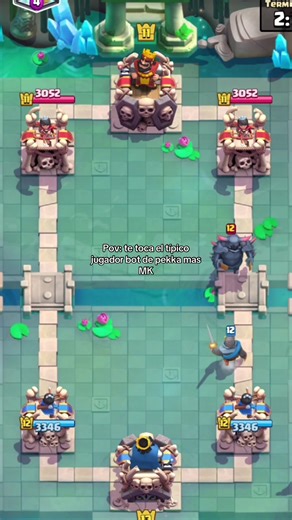 Clash Royale: Enfrentando al Jugador Bot de Pekka y MK