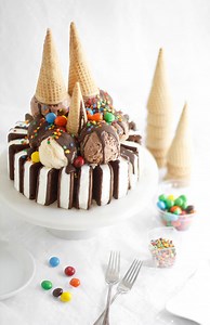 Easy Ice Cream Sandwiches Cake - Sprinkle Bakes