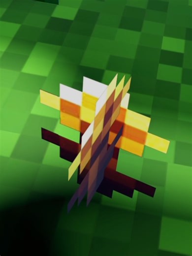 Adorable Golden Dandelion in Minecraft and Roblox