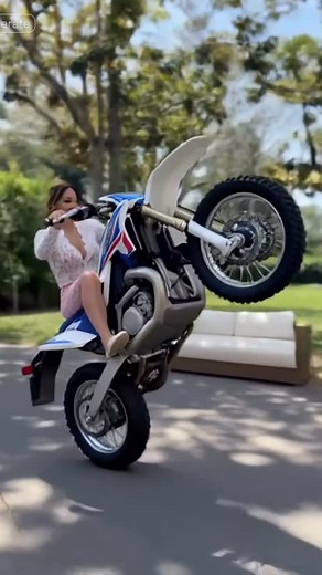 Rachel Steele | Official Reels on Instagram: "Who wants a ride with me 🏍️❤️"