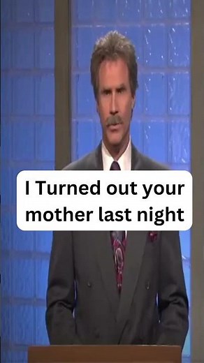 SNL Celebrity Jeopardy - Sean Connery - Turned out - #snl #haha #jokes #comedy