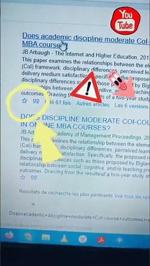 Google scholar:Trouver les Références-كيفية ايجاد المصادر لبحثك بسهولة باستعمال محرك البحث الأكاديمي