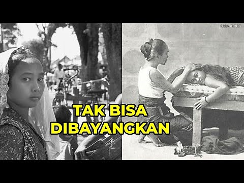 Begini Kehidupan wanita Indonesia jaman dulu