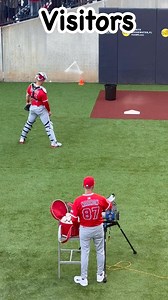 522K views · 1.9K reactions | Visitors⚾️ The coach figures out the pitching machine before the catcher gets in front of it! #baseball #catcher #Visiting #team #Bullpen #MA2 #MichaelAcevedoII #MLBB Los Angeles Angels #Coaching George M. Steinbrenner Field | Michael Acevedo II | Facebook